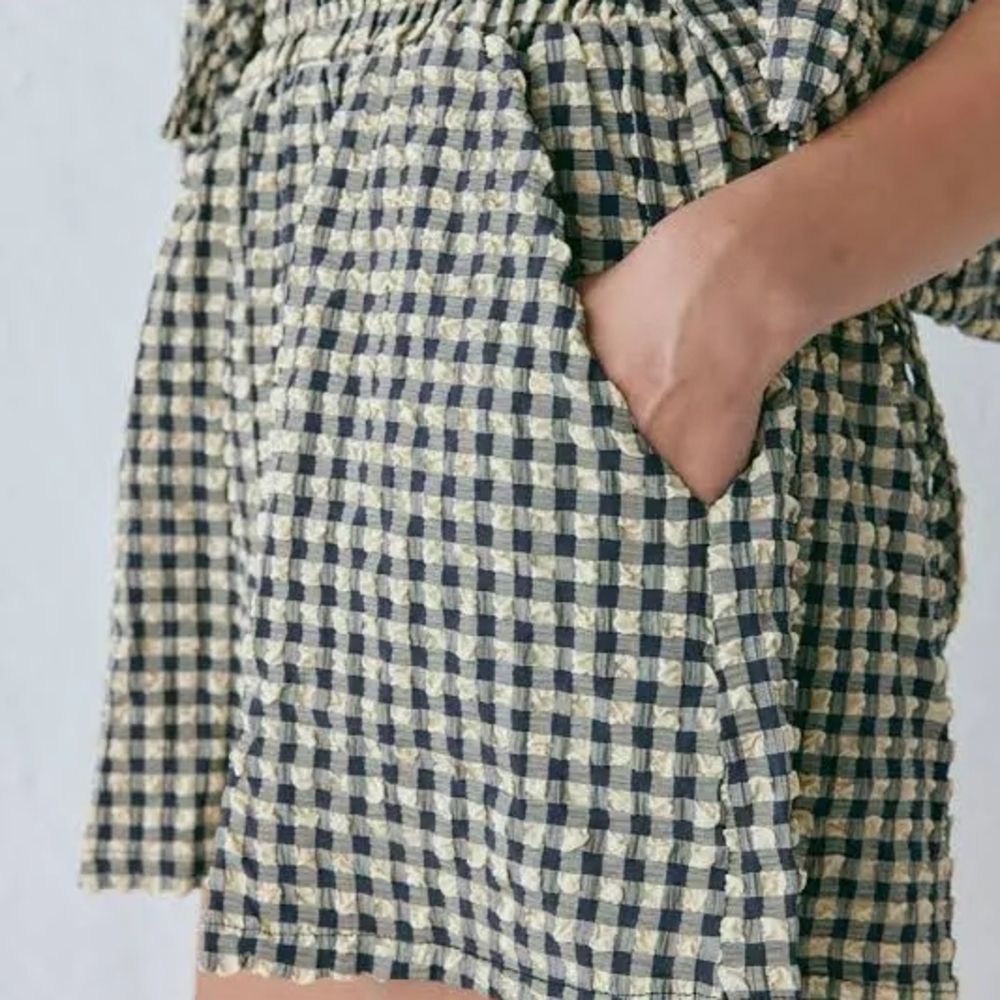 Gingham Checkered Women's Shorts